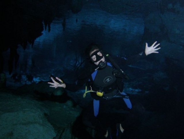 Buceando en cenotes